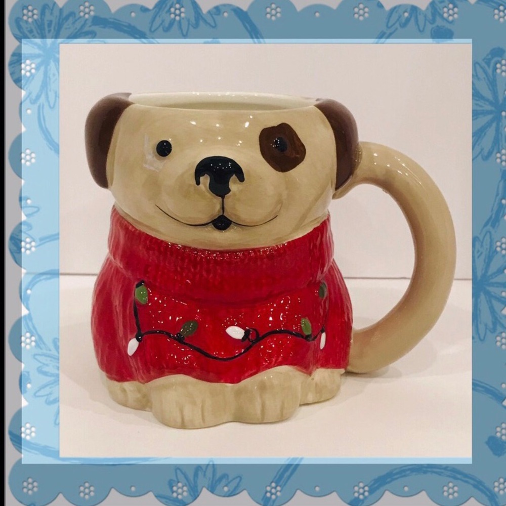 Adorable dog coffee mug
